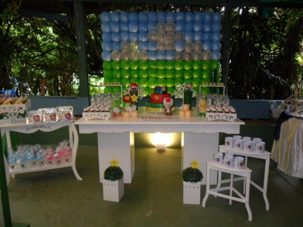 Decoração Mario Bros